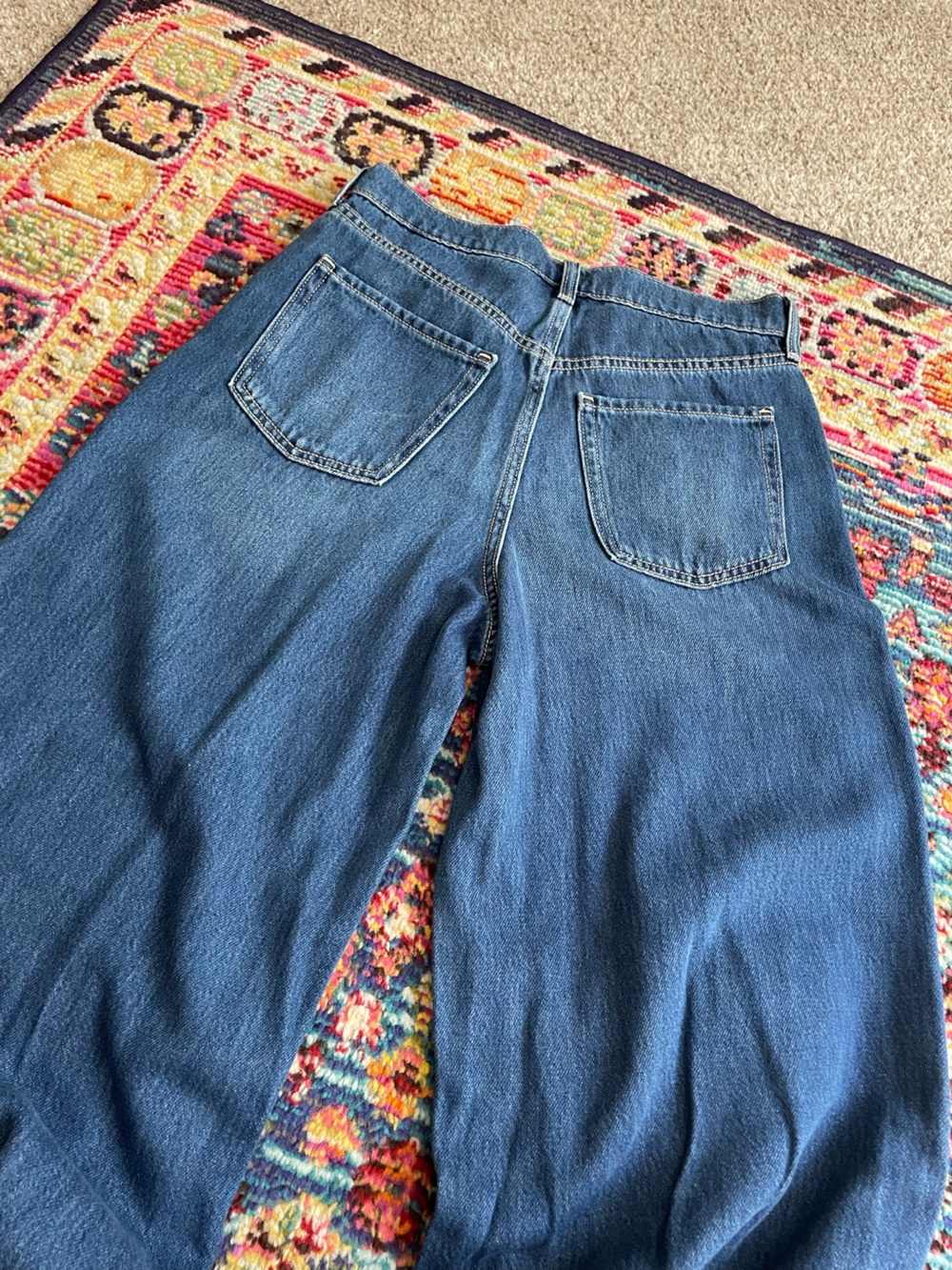 Old Navy BAGGY& Wide leg Jeans. Two pairs for ONE PRICE! - Picture 13 of 13